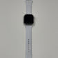 Apple Watch SE 2nd Gen 40mm Silver Aluminum Case with White Sport Band A2726 GPS Cellular