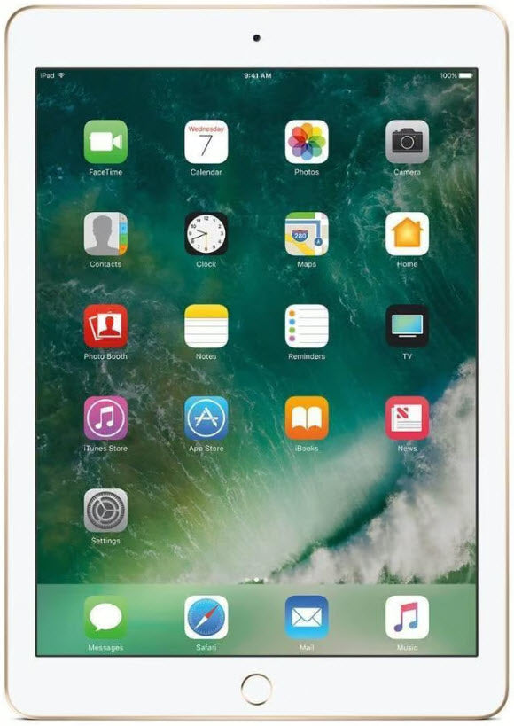 iPad 5th Generation 9.7in 32GB Gold (Unlocked Cellular + WiFi) - The BuyBackWorld Store