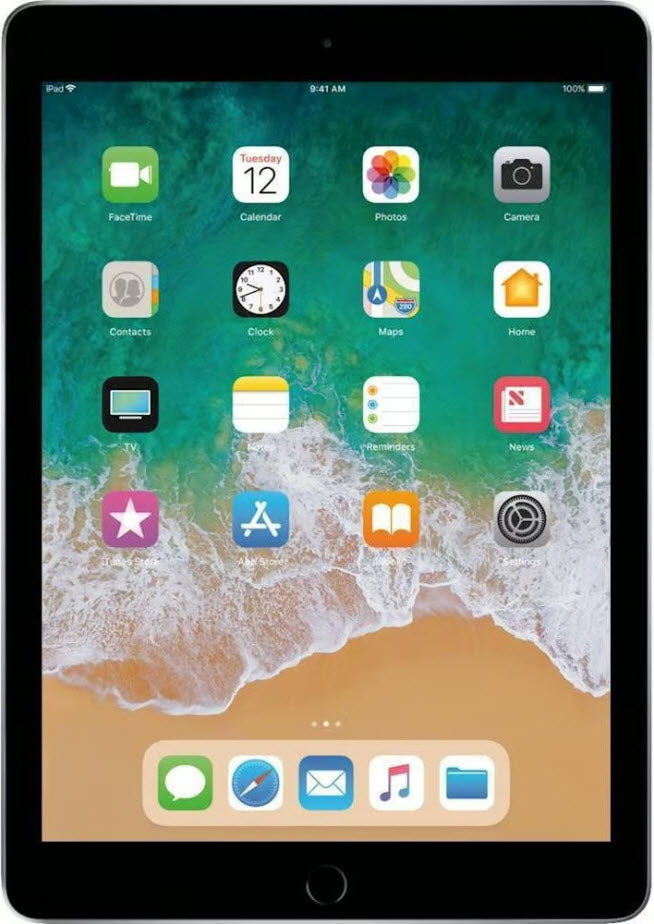 iPad 5th Generation 9.7in 32GB Space Gray (WiFi) - The BuyBackWorld Store