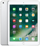 iPad 6th Generation 9.7in 128GB Silver (Unlocked Cellular + WiFi) Refurbished Used
