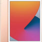 iPad 8th Generation 10.2in 128GB Gold (Unlocked Cellular + WiFi) Refurbished Used