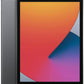 iPad 8th Generation 10.2in 128GB Space Gray (Unlocked Cellular + WiFi) Refurbished Used