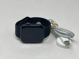 Apple Watch SE 2nd Gen 44mm Midnight Aluminum Case with Black Sport Band A2723 GPS Only