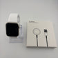 Apple Watch SE 2nd Gen 40mm Starlight Aluminum Case with White Sport Band A2722 GPS Only