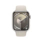 Apple Watch Series 9 45mm Silver Aluminum Case With Light Blush Sport Band GPS Only A2980
