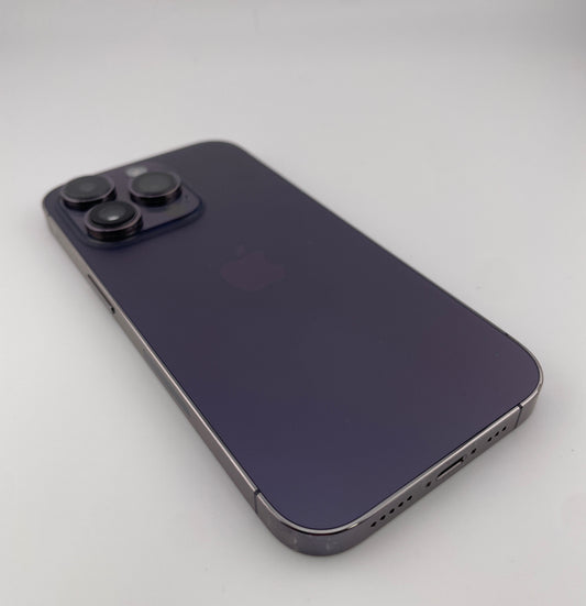 Apple iPhone 14 Pro 256GB Unlocked Deep Purple A2650 MQ1D3LL/A Used