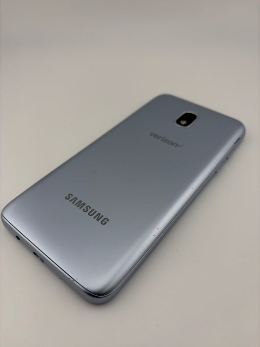 Samsung Galaxy J3 2018 16GB (Verizon) SM-J337VPP Silver Good