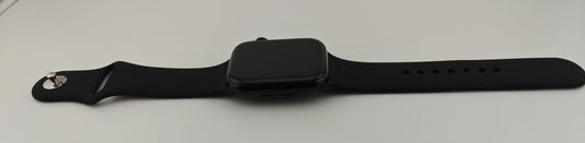 Apple Watch SE 2nd Gen 44mm Midnight Aluminum Case with Black Band A2723 GPS Only