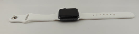 Apple Watch Series 3 38mm Space Gray Aluminum Case with White Sport Band MQKV2LL/A GPS Only