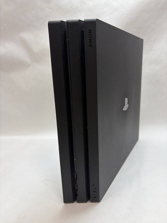 Sony PlayStation 4 Pro 1TB Black PS4 Console + 1 Controller Good