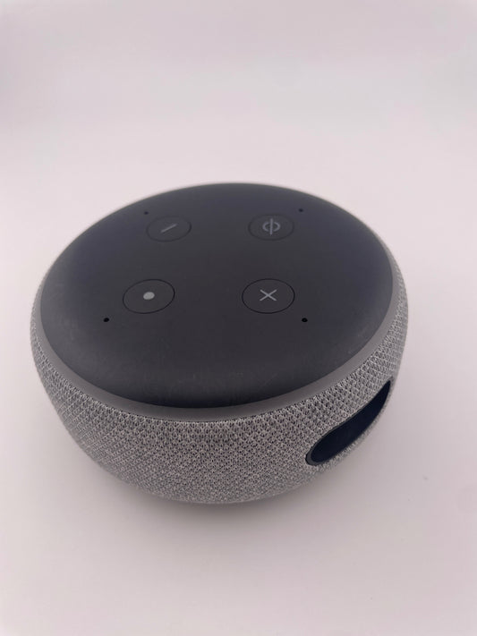 Amazon Echo Dot 3rd Generation Speaker Heather Gray Excellent