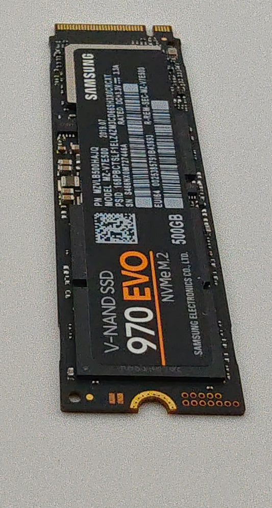 Samsung 970 EVO SSD 500gb MZ-V7E500 NVMe M.2 Internal Solid State Drive