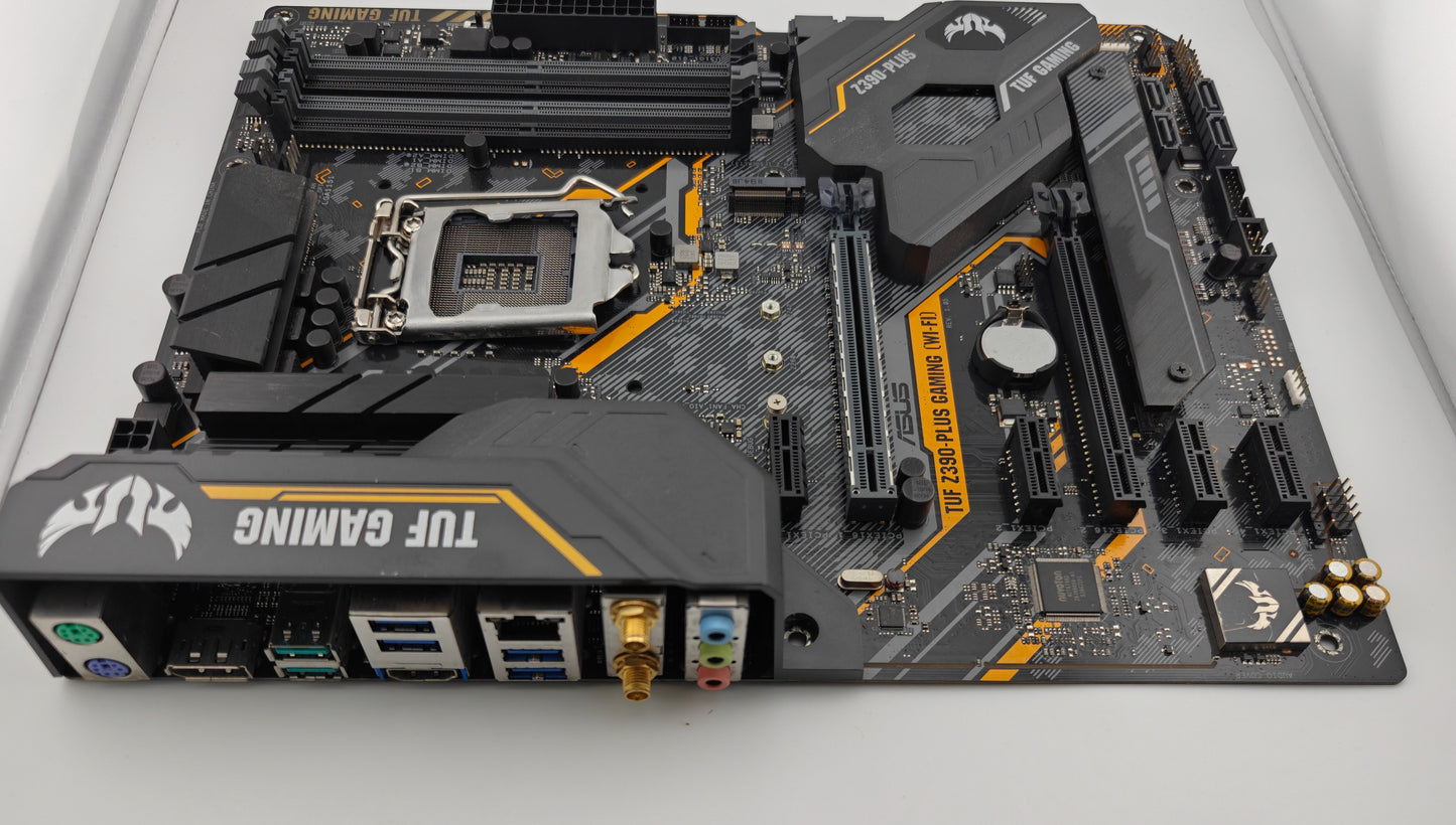 Asus TUF Z390-Plus Gaming Z390 LGA 1151 ATX Motherboard Black
