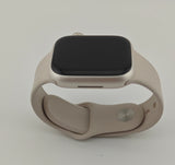 Apple Watch Series 7 41mm Starlight Aluminum Sport Band A2475 GPS Cellular