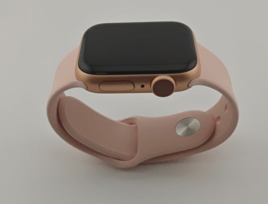 Apple Watch Series 5 40mm Gold Aluminum Pink Sport Band GPS Cellular