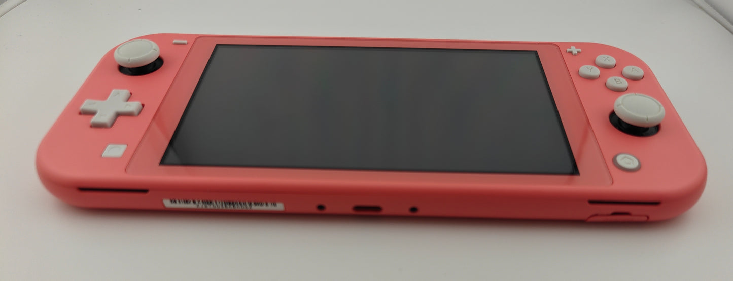 Nintendo Switch Lite Coral Pink Console Excellent