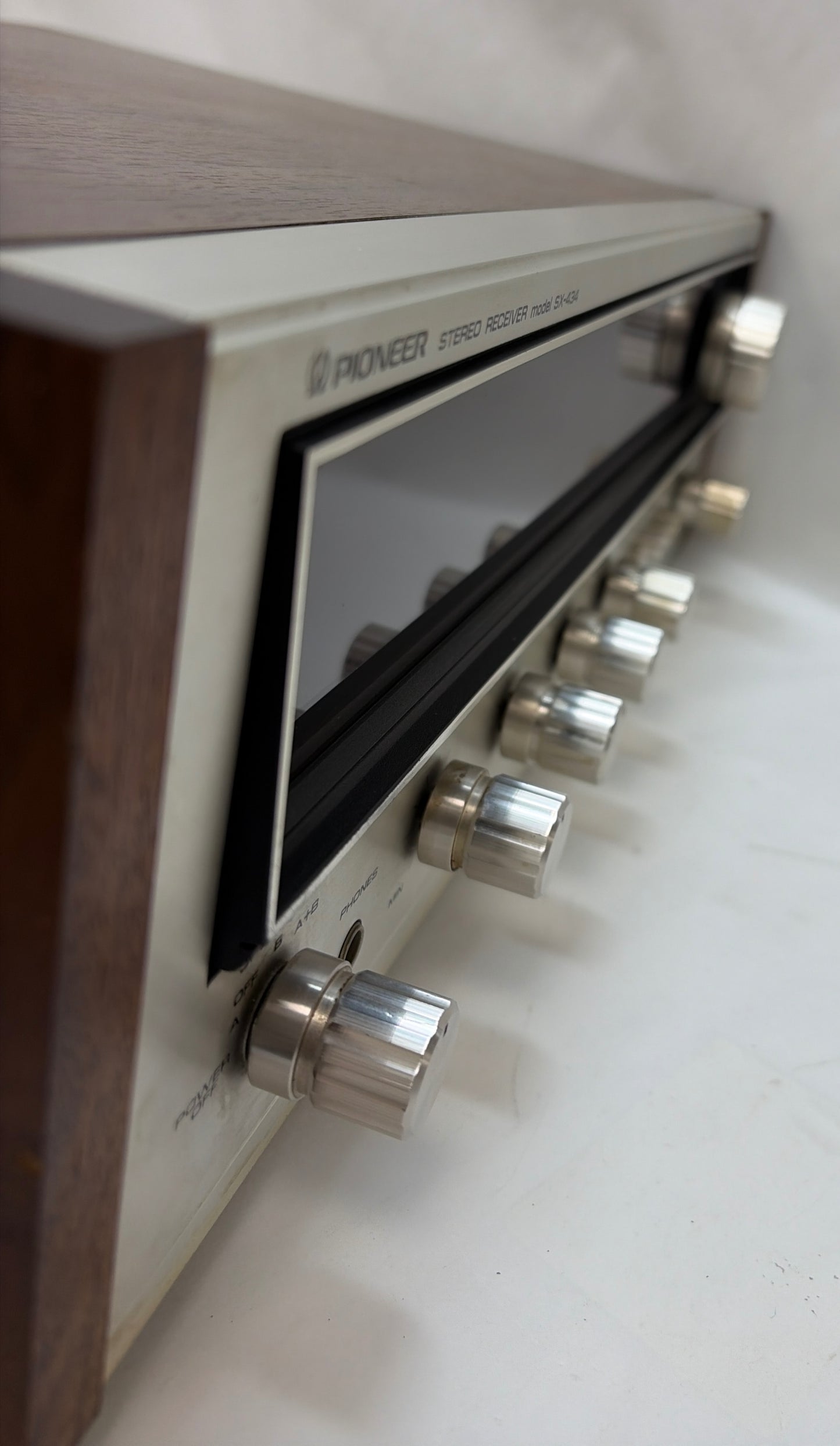 Pioneer SX-434 Stereo FM/AM Receiver Wood SX-434 Other Defect
