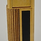 S.T. Dupont Ligne 2 Lacquered Lighter Black & Gold Cigar Lighter