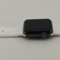 Apple Watch Series 3 38mm Space Gray Aluminum Case with White Sport Band MQKV2LL/A GPS Only