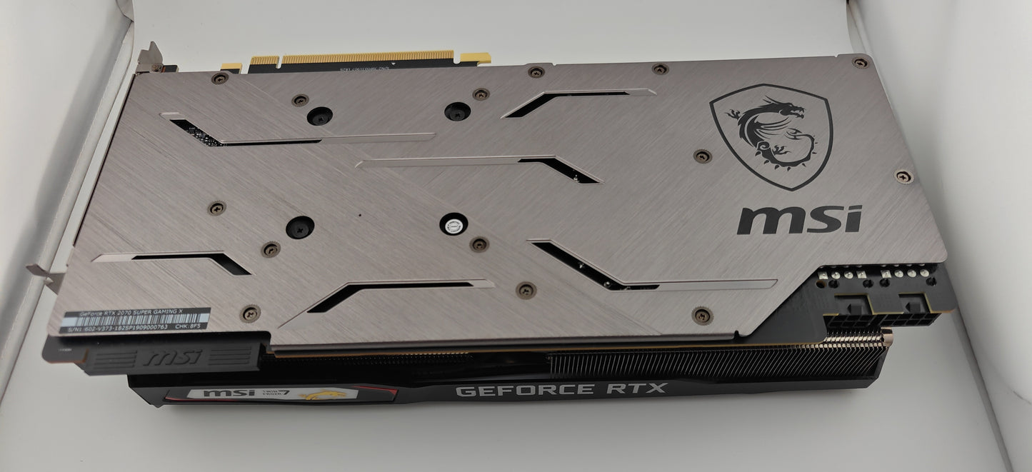 MSI GeForce RTX 2070 Super Gaming X 8GB GDDR6 GPU Excellent