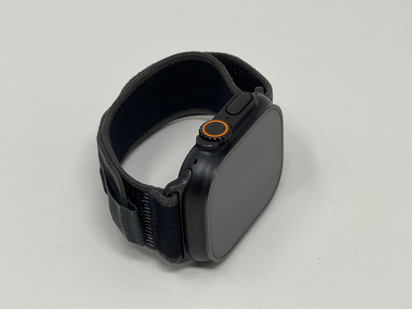 Apple Watch Ultra 2 49MM Black Titanium Case With Black Trail Loop A2986 GPS Cellular