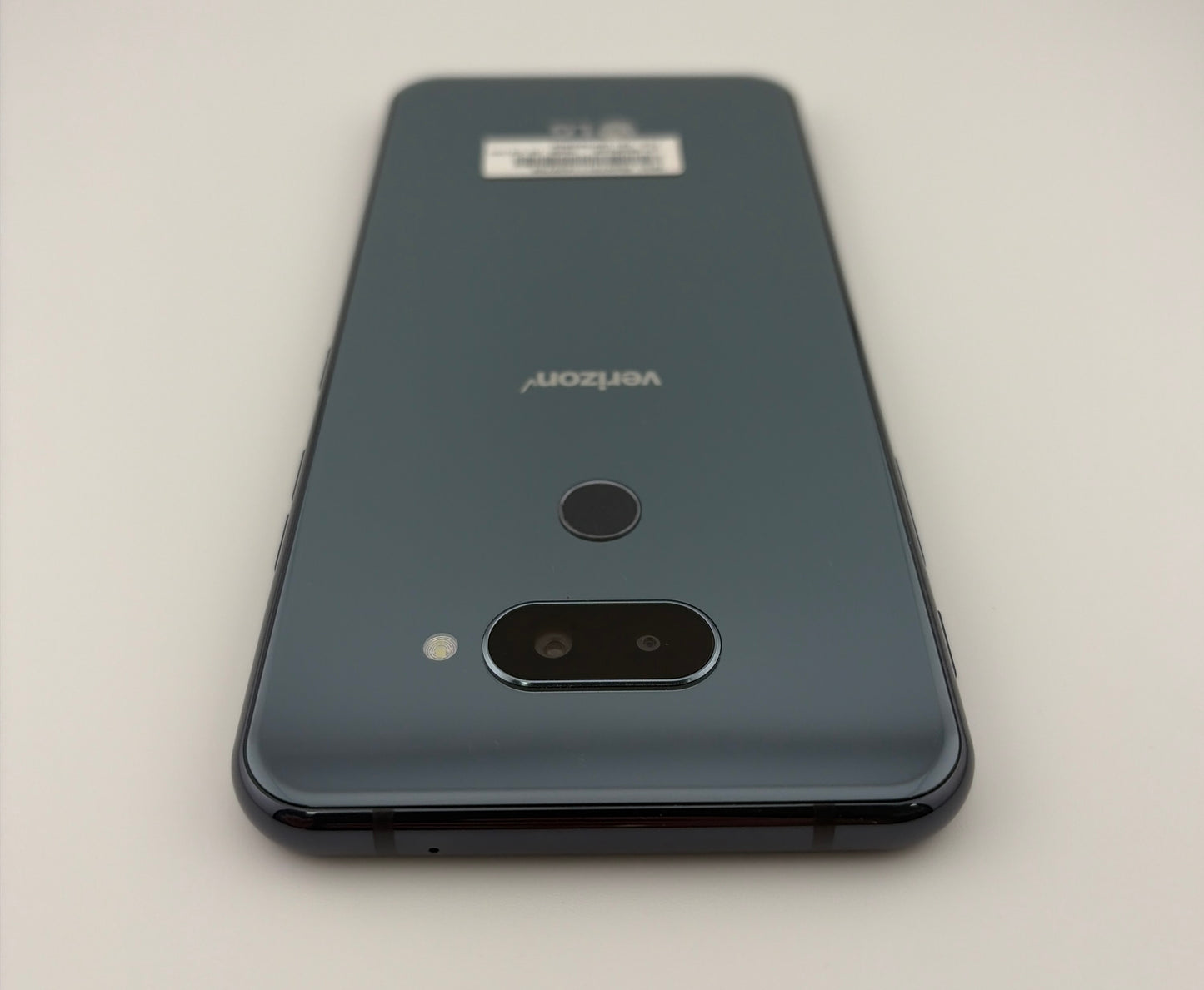 LG Q70 Verizon LMQ620VAB Mirror Black Good