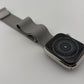 Apple Watch Series 7 41mm Silver Stainless Steel Case with Milanese Loop A2475 GPS Cellular Very Good