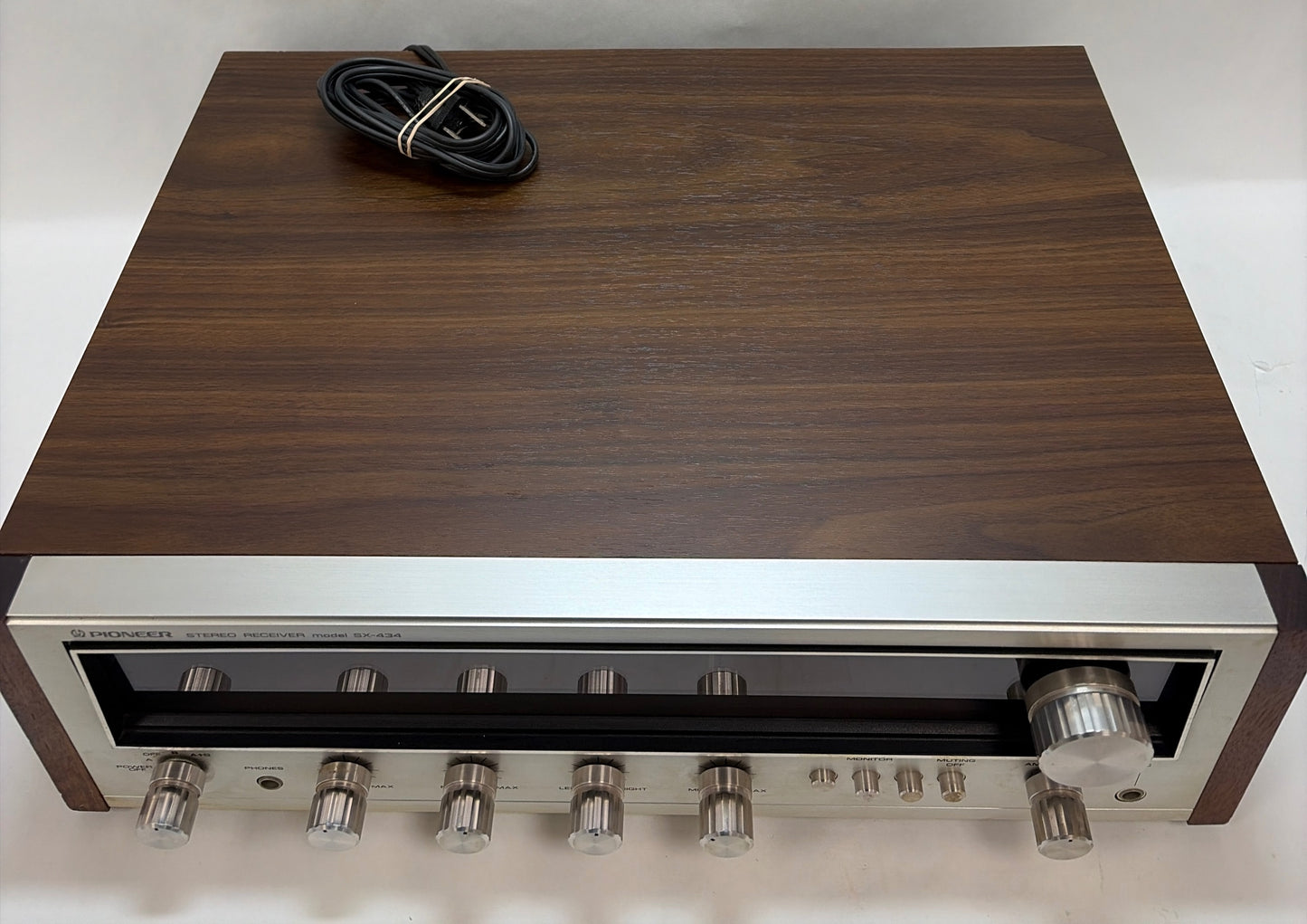 Pioneer SX-434 Stereo FM/AM Receiver Wood SX-434 Other Defect
