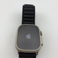 Apple Watch Ultra 49mm Titanium Black Alpine Loop A2622 GPS Cellular Excellent