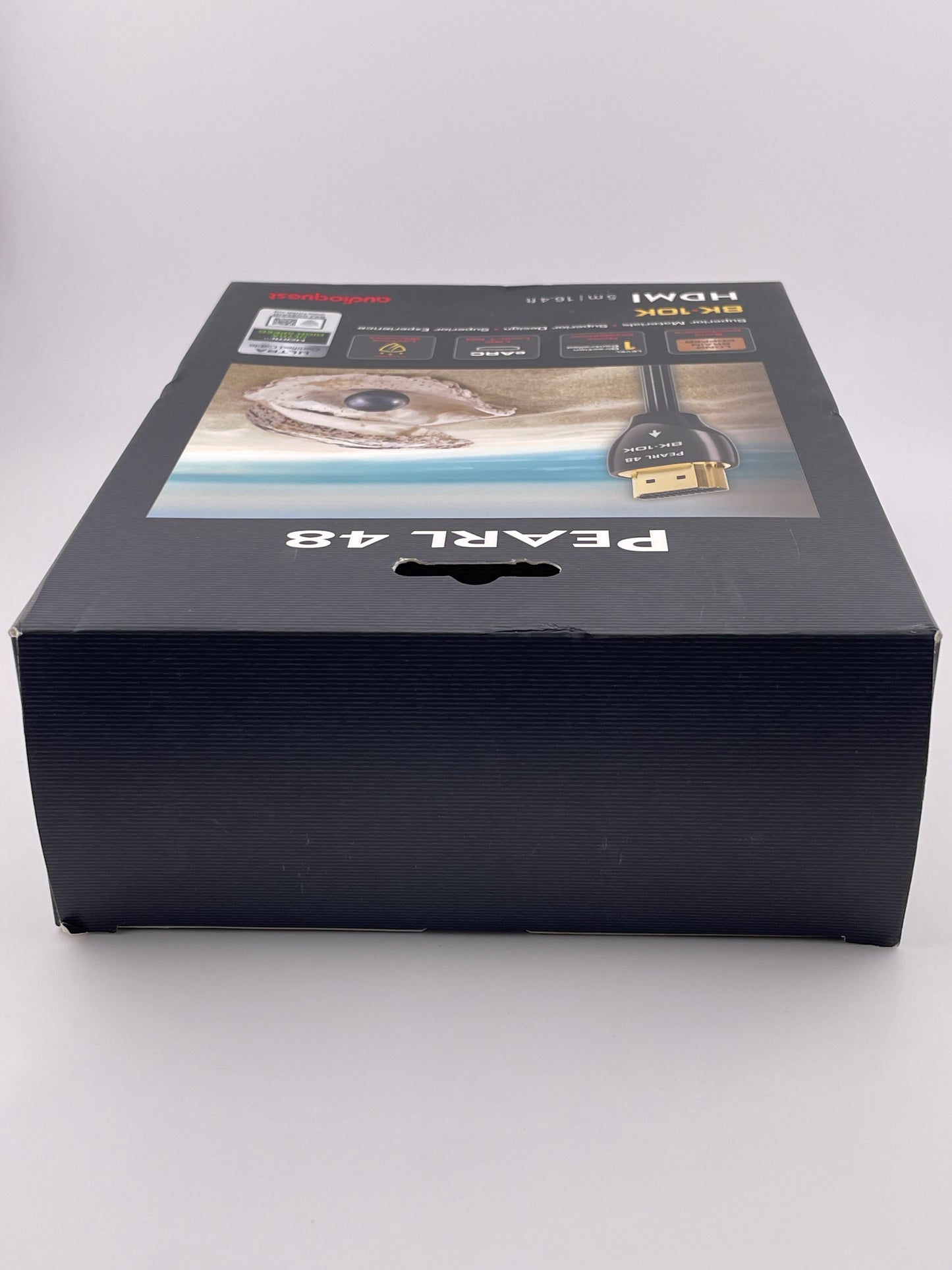 AudioQuest Pearl 48 HDMI Cable 8K-10K 48Gbps 5.0 Meter Black